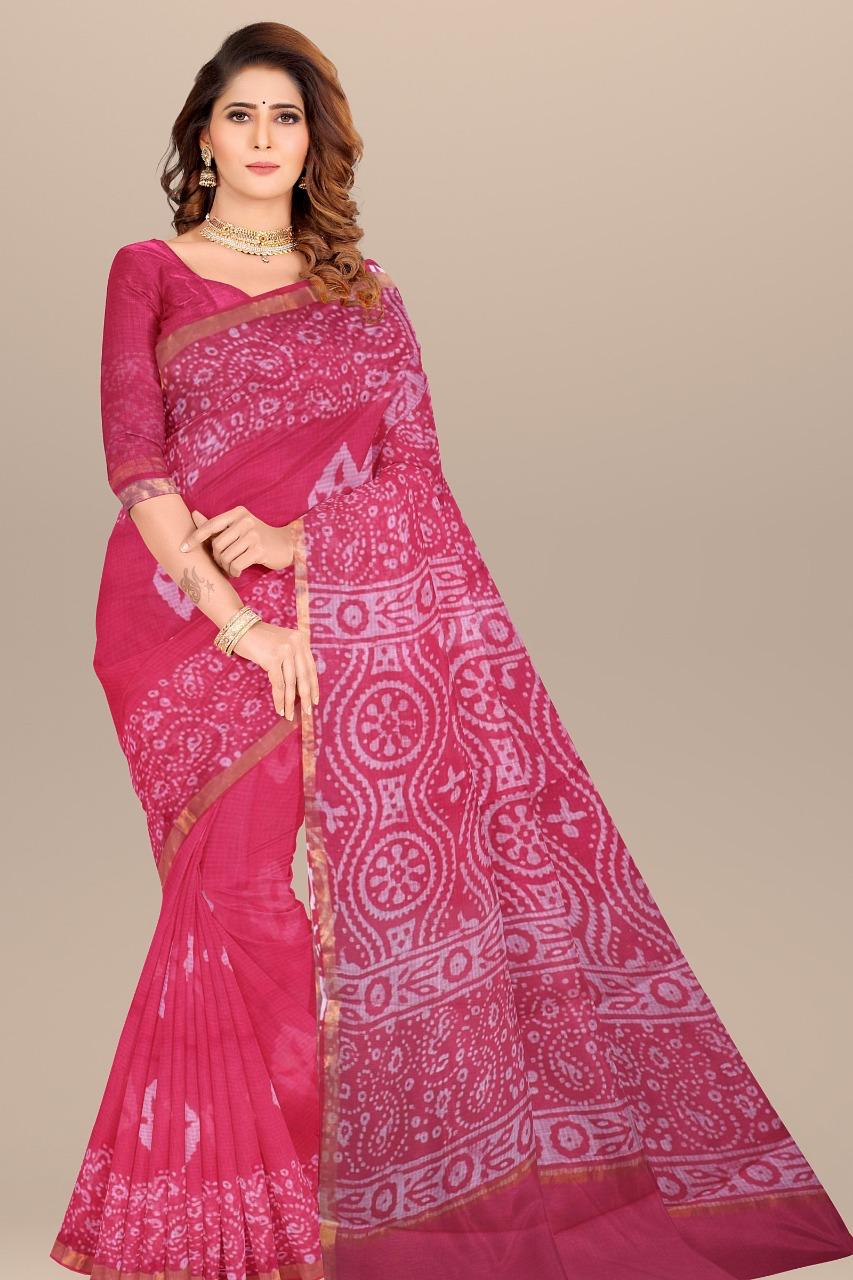 bagru, Kota Doriya Silk Saree, bagru saree, saree,hand block saree