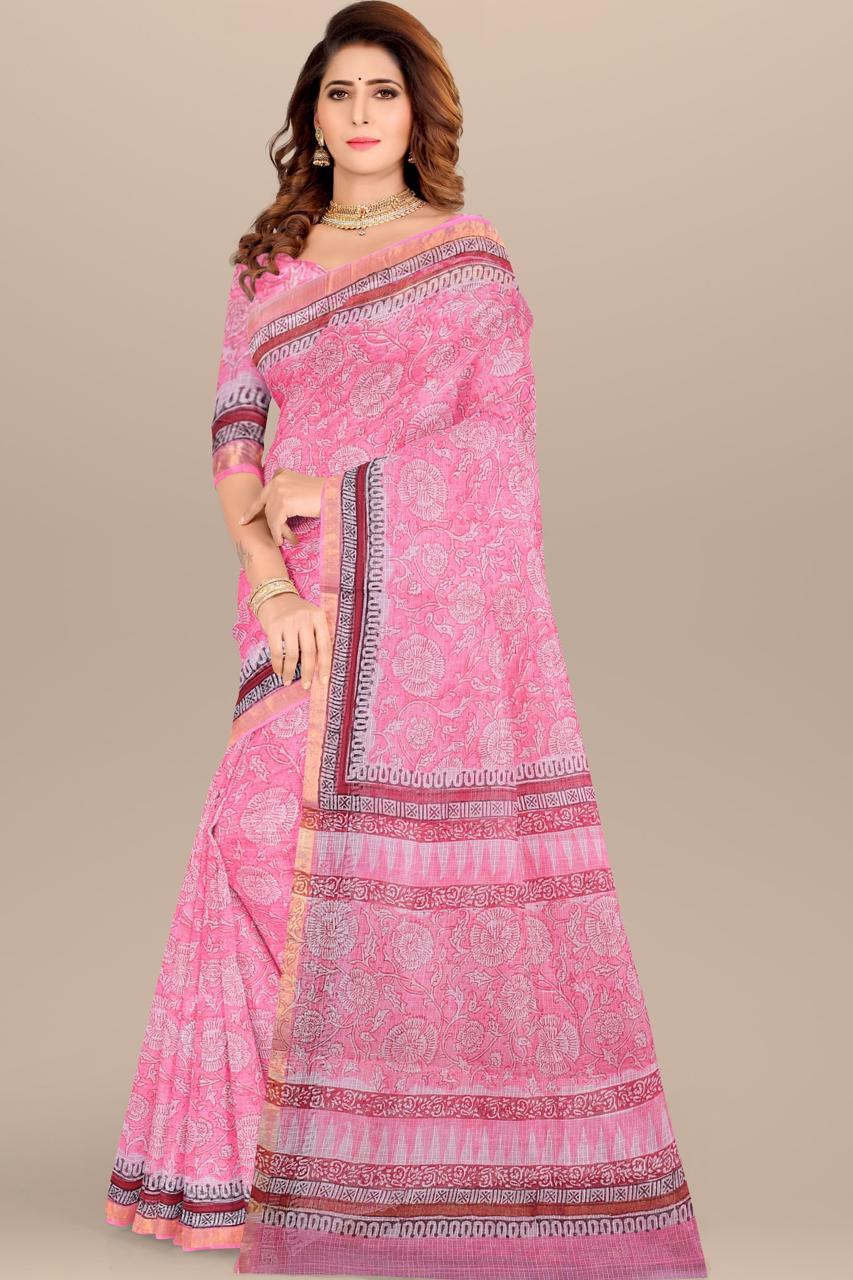 bagru, Kota Doriya Silk Saree, bagru saree, saree,hand block saree